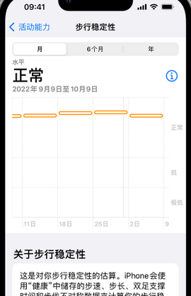 浩口镇iPhone手机维修如何在iPhone开启'步行稳定性通知'