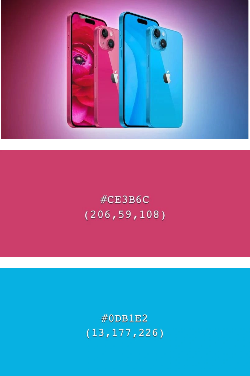 浩口镇苹果维修网点分享iPhone 15 系列手机有哪些配色 