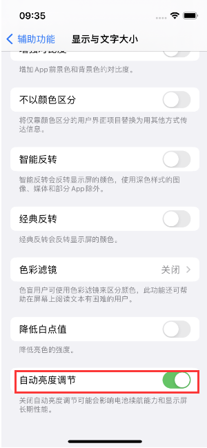 浩口镇苹果15维修店分享iPhone 15 Pro系列屏幕亮度 