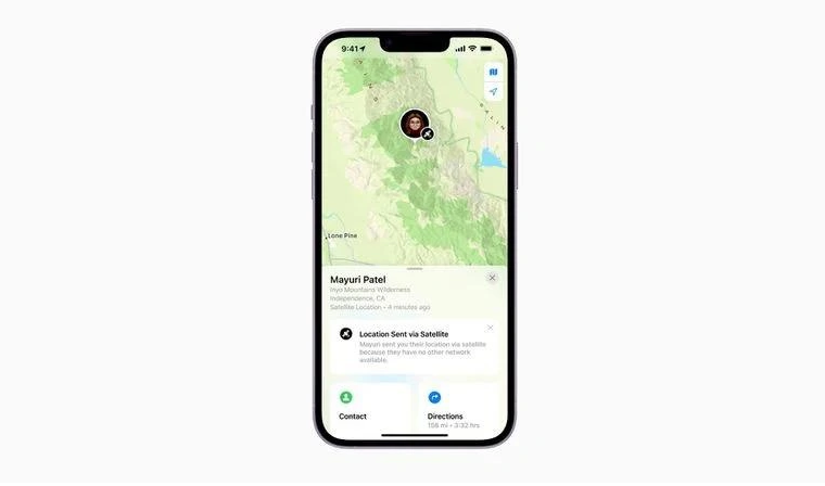 浩口镇苹果14维修分享iPhone14系列中 FindMy功能通过卫星分享位置方法教程 